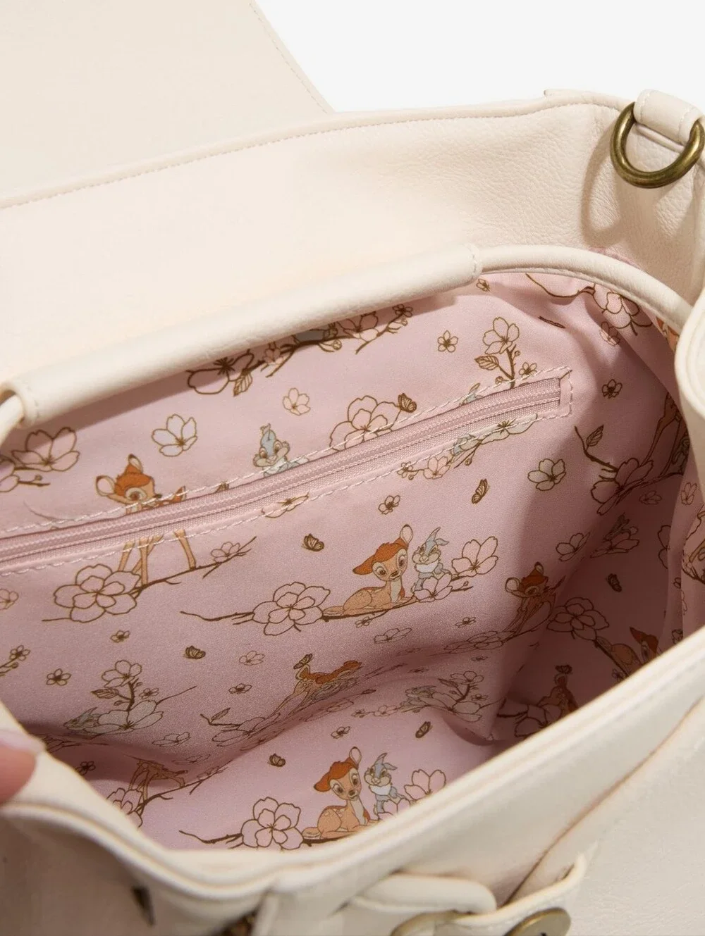 Loungefly Disney Bambi Cherry Blossom Flap Mini Backpack